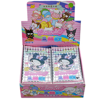 160Pcs Cards/Box Anime Sanrio Kuromi Hello Kitty Cartoon My Melody Cinnamoroll Collectible Game Card Toy For Children Gift