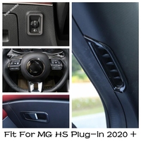 Accessories For MG HS Plug-in 2020 - 2024 Head Fog Light Switch Button / Steering Wheel / Pillar A AC Outlet Vent Cover Trims