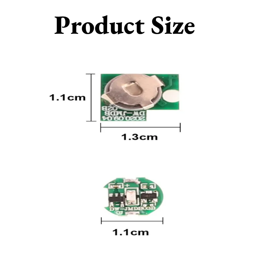 3 個ミニチュア磁気制御 Led ランプモデルワイヤレスライト DIY モデル作成/車/ガンダム/飛行機/ロボット用電池付き