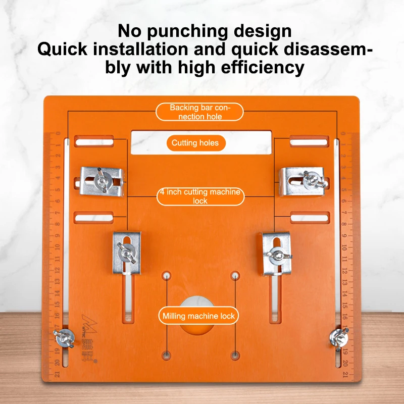 1Pcs Circular Saw Guide Rail Bottom Plate Adjustable Cutting Machine Handheld Saw Backing Mountain Woodworking Bench Accessories