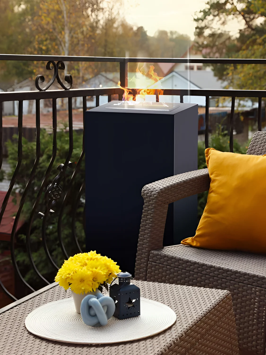 

Outdoor heating furnace, alcohol fireplace, indoor ethanol fire landscape heater, outdoor real fire fireplace