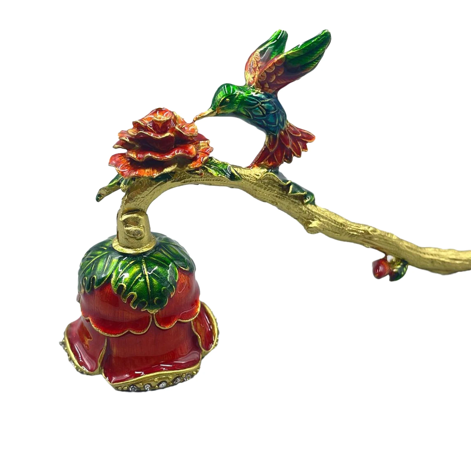 Bird Flower Candle Snuffer with Delicate Appearance Candle Extinguisher Long Handle Wick Flame Snuffer Home Dinners Decor Gift