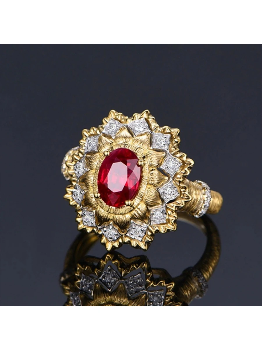 ثمانية قلوب وثمانية سهام سوبر فلاش عالية الكربون زركونيا خاتم نسائي موضة فاخرة هدية للزوجة أو الصديقة