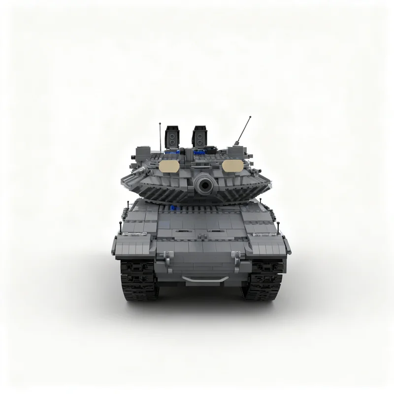 2212pcs MOC Merkava Mk4 Tank Technical Model Building Blocks Toy Christmas Gifts Architecture Brick Education Display Collection