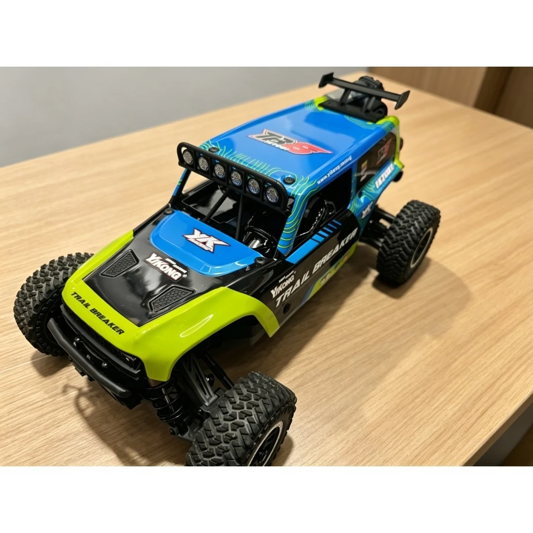 For 1/8 YIKONG YK7081 RC Off-Road Truck Custom DIY Racing Tail Wing Scale Body Spoiler Appearance Mod Upgrade Hobby Accessories