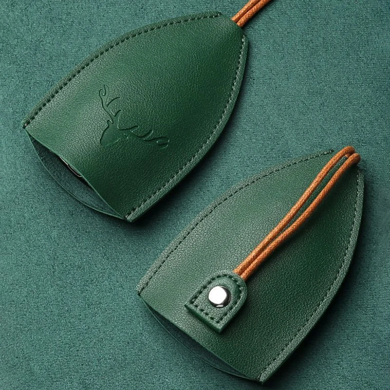 

New Fashionable Creative Pullable Key Case Personalized Women's Car KeyChain Portable Scratch Protection Storage Bag