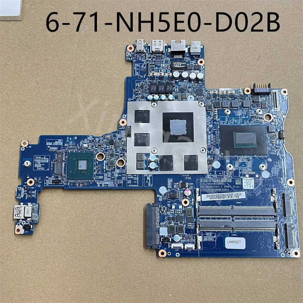 

Для материнской платы 911 PLUS 911MP 911EM NH55RA NH70RA 6-71-NH5E0-D02B N18P-G0-MP-A1 I7-9750H 6-77-NH70RAQM-D02B 6-77-NH55RAQM-D02B