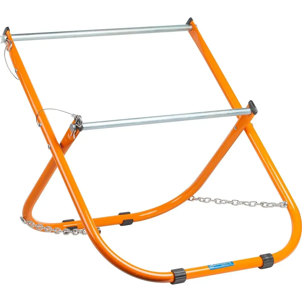 

CC-5442 Double Decker High Durability Steel Cable Caddy, Holds Up to Two 12" Diameter Cable Reels and 100 lb Capacity