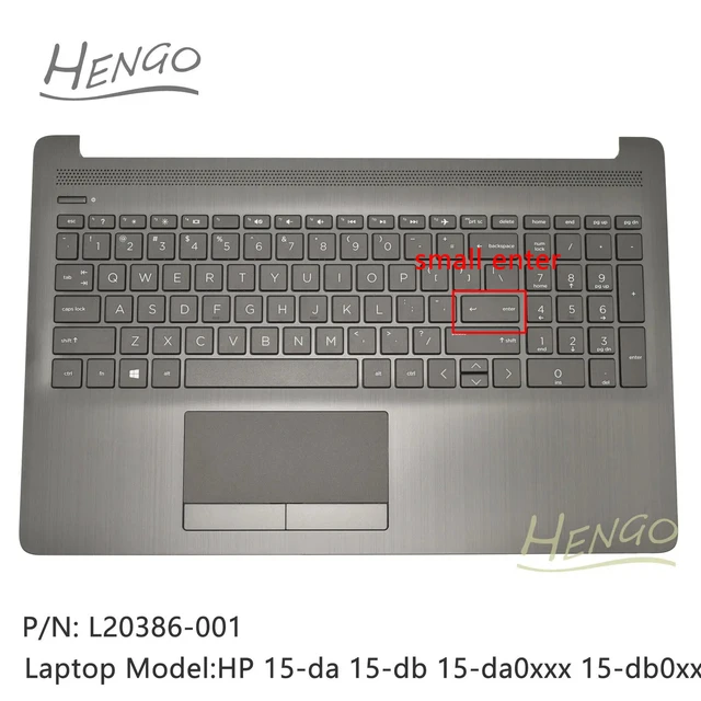 L20386-001Black Orig New For HP 15-da 15-db 15-da0xxx 15-db0xxx Palmrest &  Keyboard - AliExpress