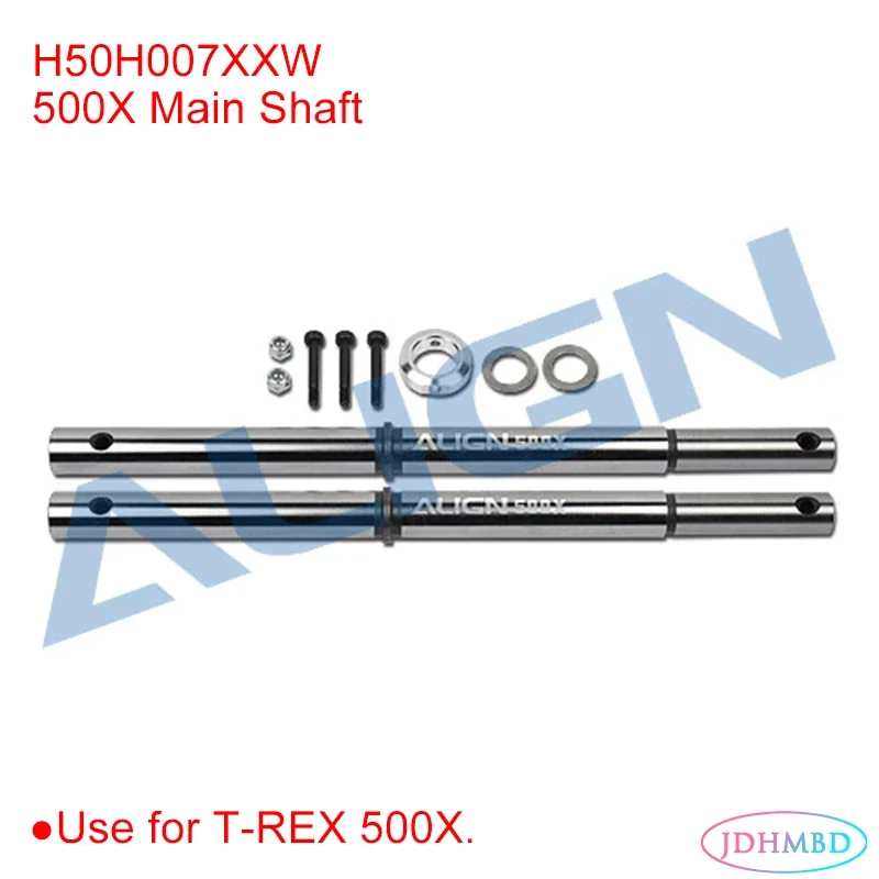 ALIGN T-REX 500X Main ShaftCCPM Metal Swashplate Slant Thread Main Drive Gear/134T Battery Mount Parts RC Helicopter
