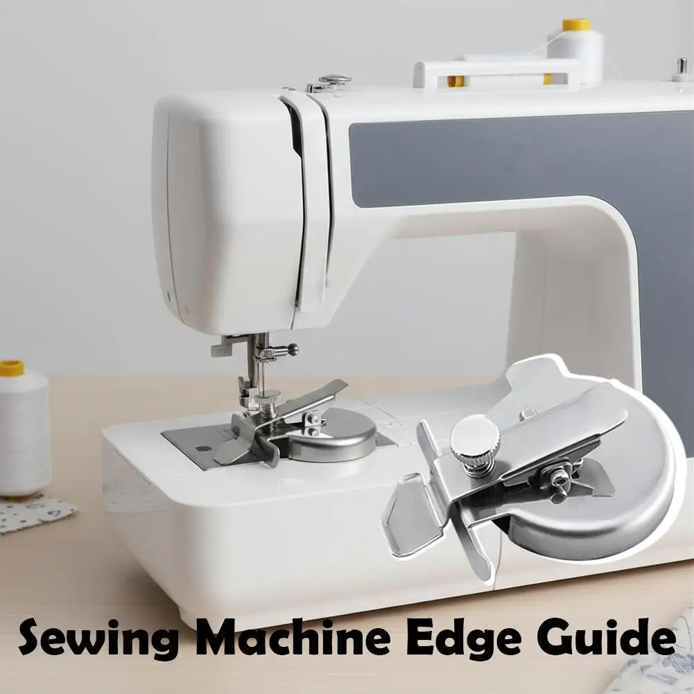 1/3/5Pcs Adjustable Round Magnetic SeamGuide Multifunctional Ruler Hemmer Seam Guide Sewing Ruler Machine Attachments