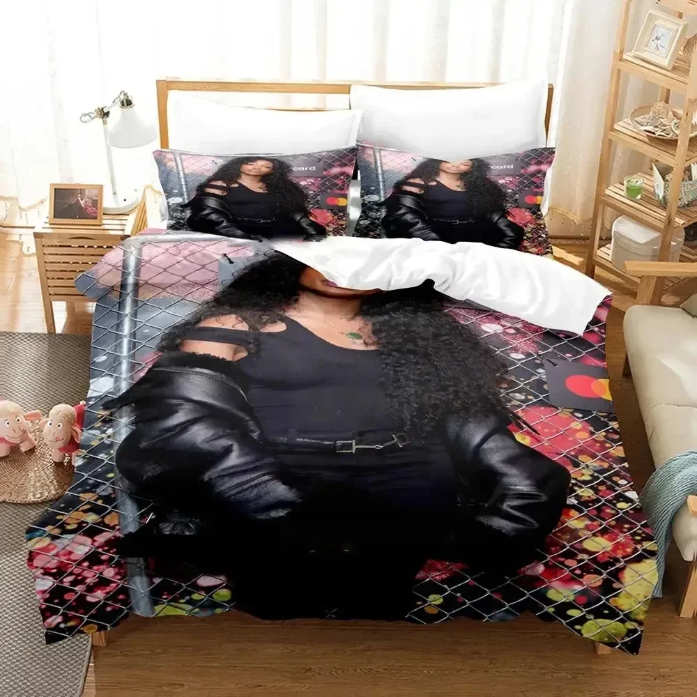 

Luxury New 3D Print Single SZA Comfortable Duvet Quilt Cover Pillowcase Bedding Set Children Bedroom Decoration Home Textile