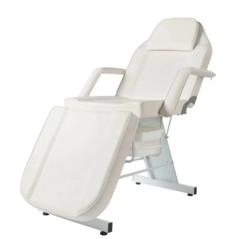 Massage Bed Facial Chair Folding Adjustable Spa Salon Beauty Bed Tattoo Eyelash Beauty Bed/Chair With Stool
