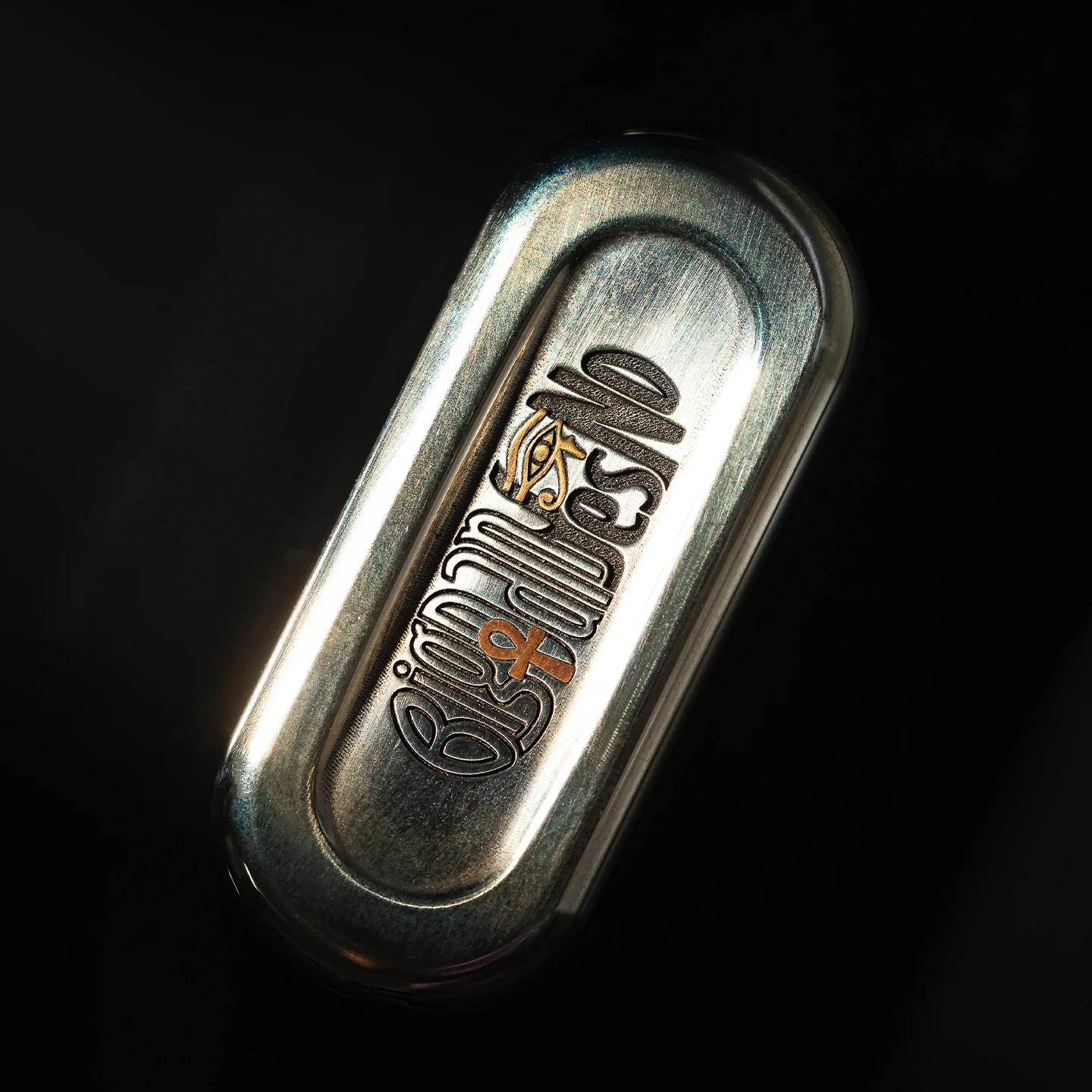 YESNO EDC × BIGDAN Vigil Quick Disassemble Direct-Push Fidget Slider Mechanism Dual Track High Low Squeaky Tone Slider