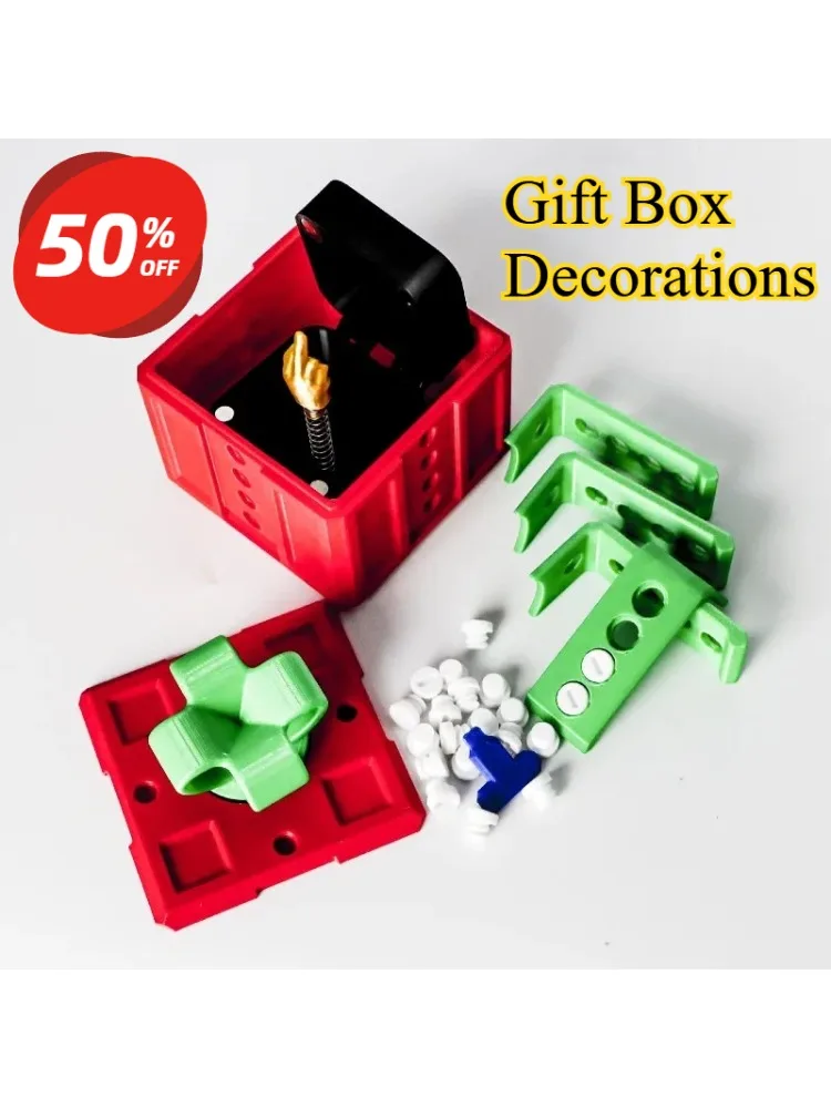 Jouets Surprise Pop-Up à visser, jouets d'imprimante 3d, sculptures et Figurines de farces en boîte au doigt du milieu, décorations de boîte cadeau imprimées