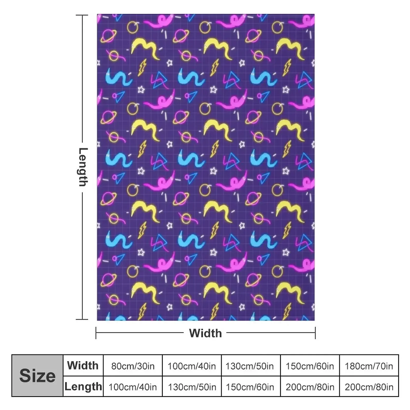 Worm on a String Bowling Alley Arcade Floor Throw Blanket Winter beds blankets and throws Nap Sofa Blankets