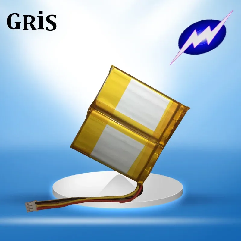 بطارية ليثيوم DVD المحمولة الجديدة، بطارية EDV 055066 505066   1000 مللي أمبير 7.4 فولت SAST موبايل se8117 خلية ليثيوم أيون قابلة للشحن