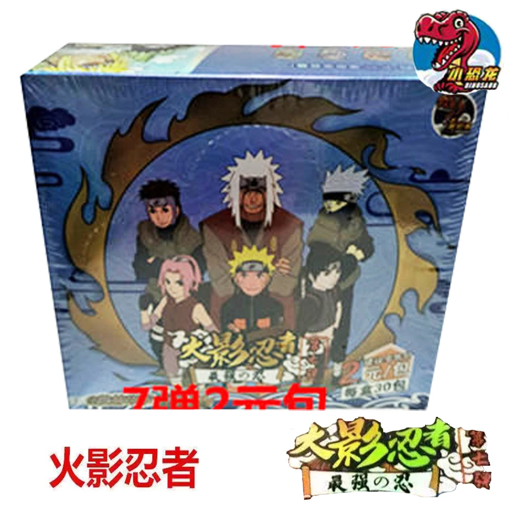 Wholesale NARUTO Collection Cards Classic Well-known Anime The Strongest Ninja Series Character High Rarity Card Child Toy Gift