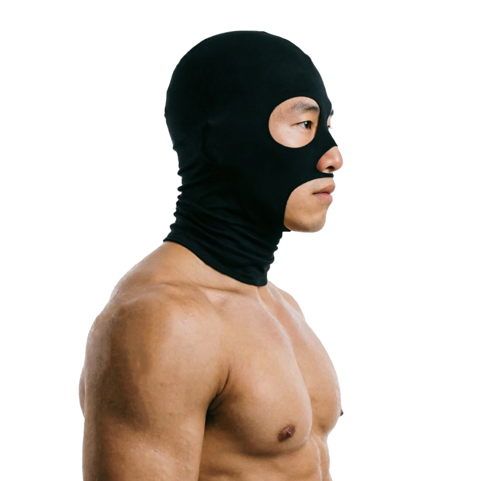 Vollgesichtsmaske für Männer und Frauen, Sturmhaube mit Loch, Nacken- und Kopfbedeckung, Eisseiden-Sportmaske mit UV-Schutz, CS-Motorrad- und Fahrradkappe – Detail 8