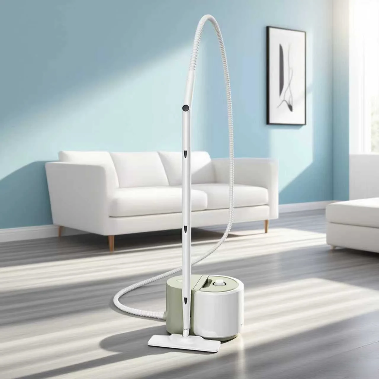 Professional 1800-2200W High Pressure Steam Cleaner 4-Bar with Floor Mop and Car Cleaner for Household Cleaning