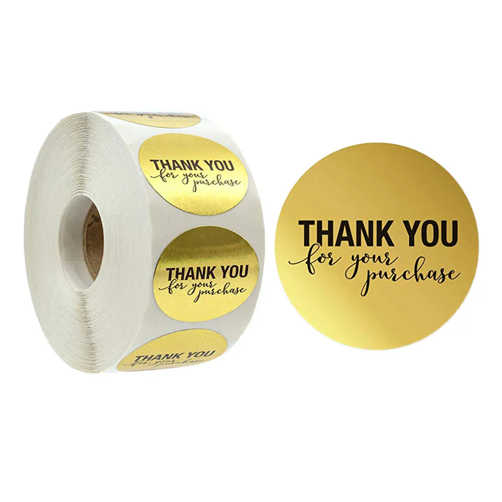 

Baking Sticker Labels 100 Pieces Round Kraft Paper Adhesive Tags for Cookies Candy Bags Sealing Decoration Party Favors