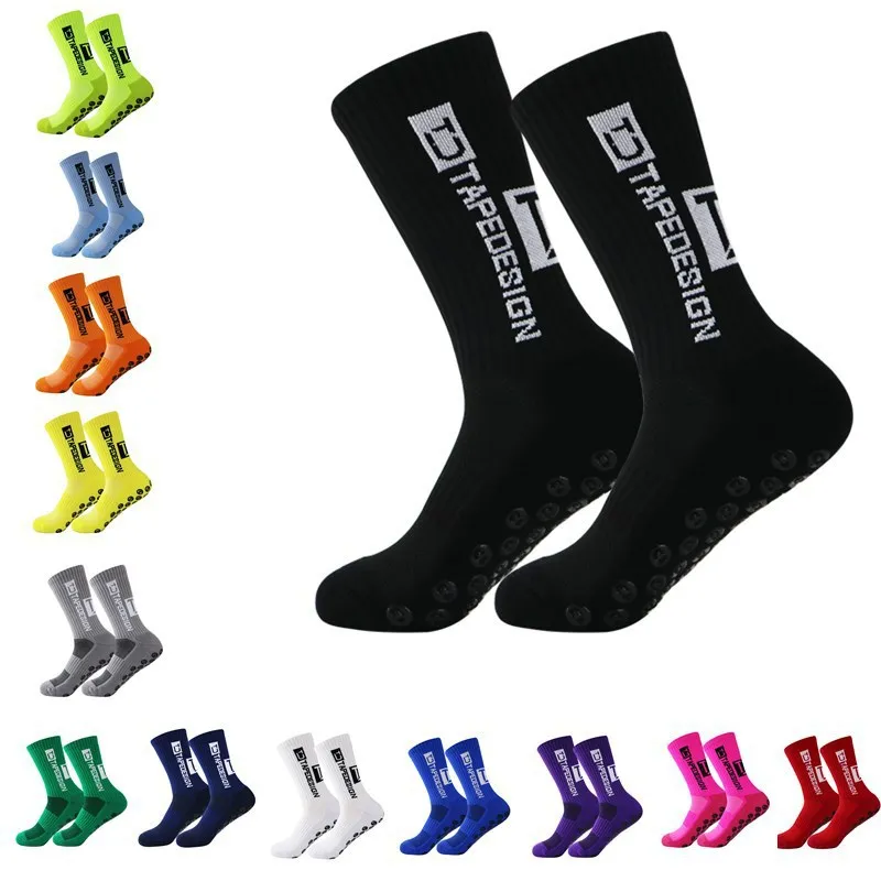 

Men's Glue Dispensing Football Socks Training Anti-skid Medium Tube Socks Men's Professional Sports Women's Socks