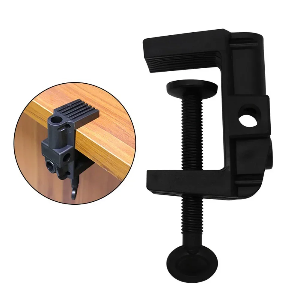 Desk Lamp Stand Clip For Light Pole Table Fixing Clamp Outdoor Hanging Holder Outdoor Camping Tools Mic Bracket Holder