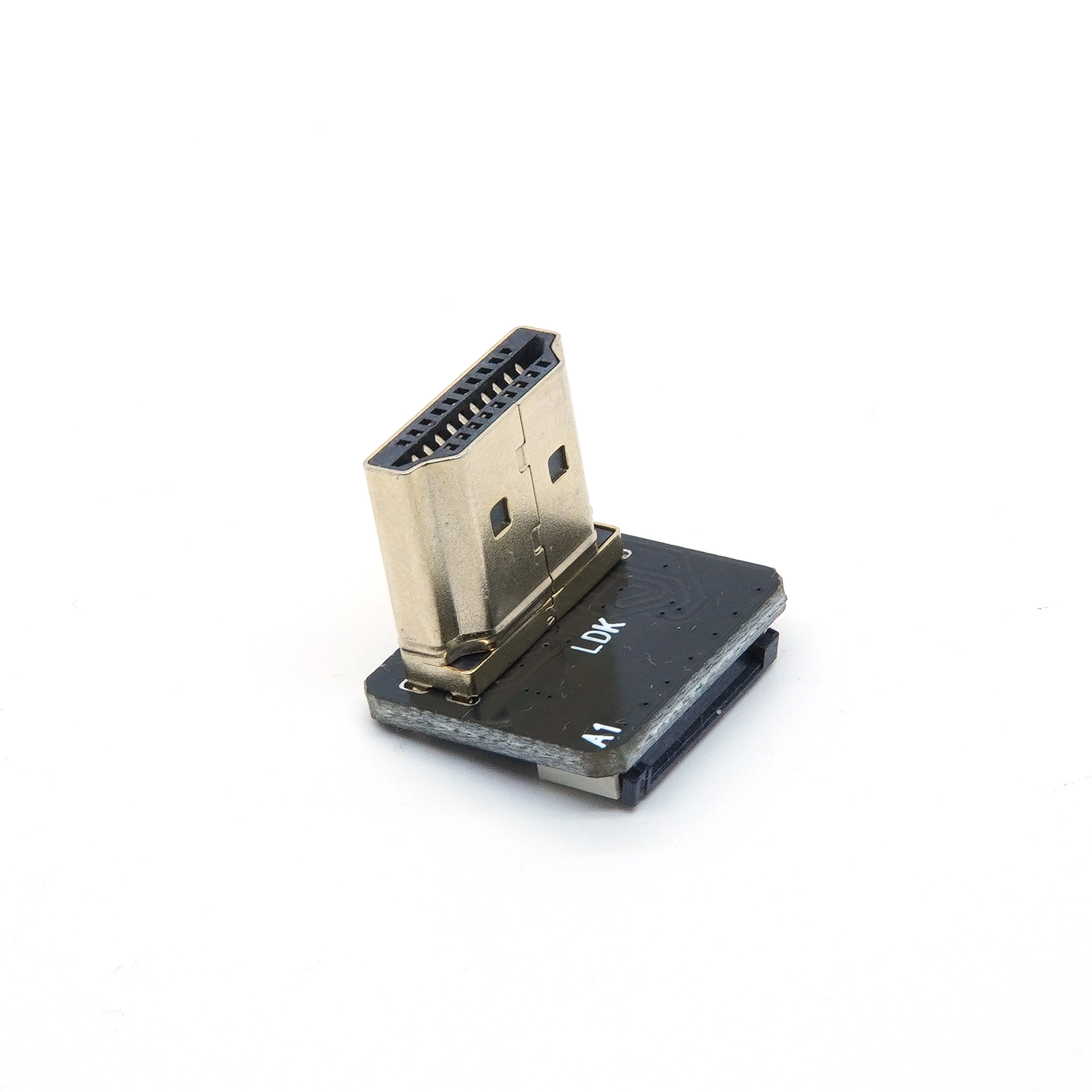 90 Degree 20Pin FFC Ribbon Cable Micro HDMI to HDMI Female Mini HDMI Connector Flexible Flat Wire For FPV Drone Raspberry Pi 4