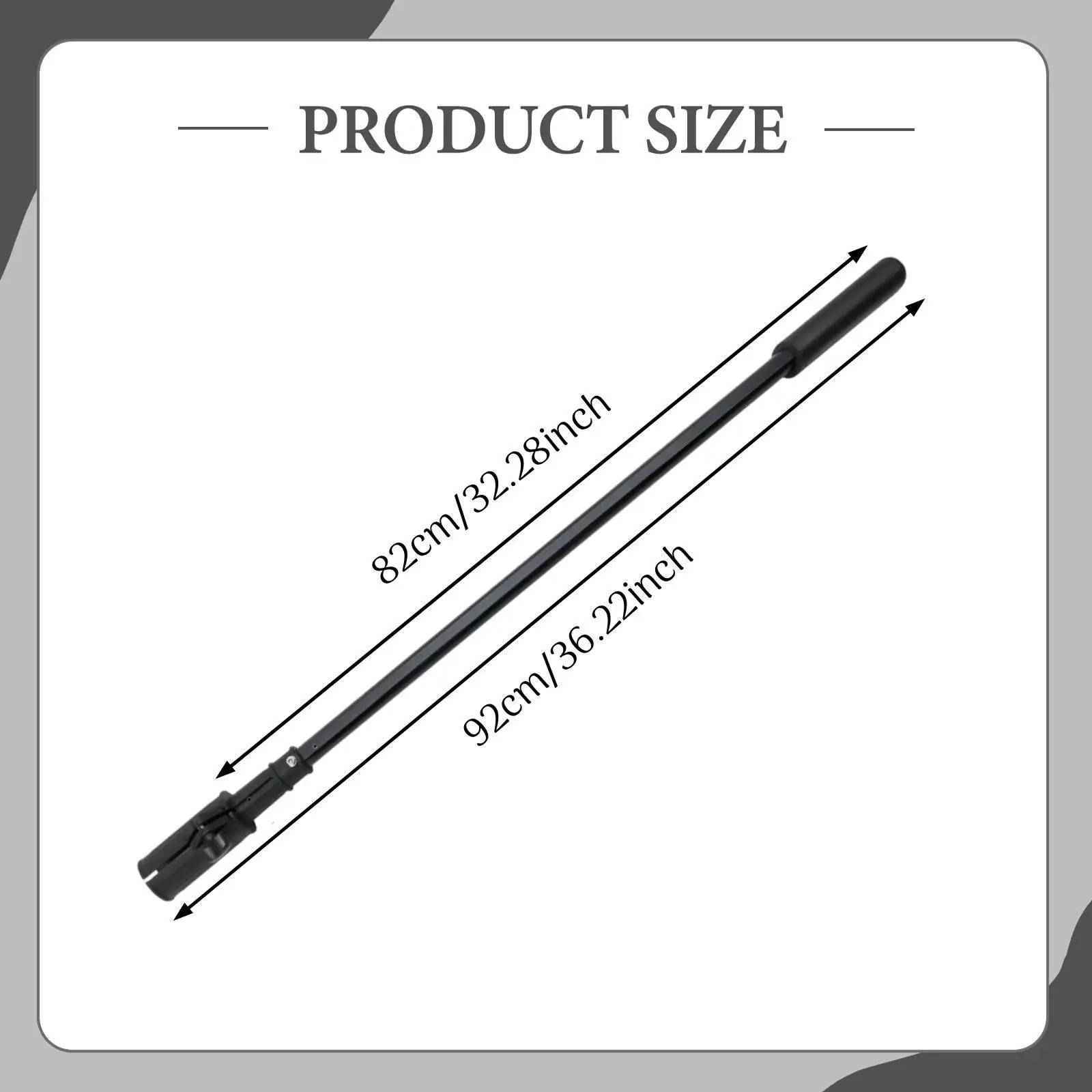 Tiller Motor Extension Handle Extension Rod Adjustable Extend Ergonomic Grip Spare Part High Performance Throttle Control