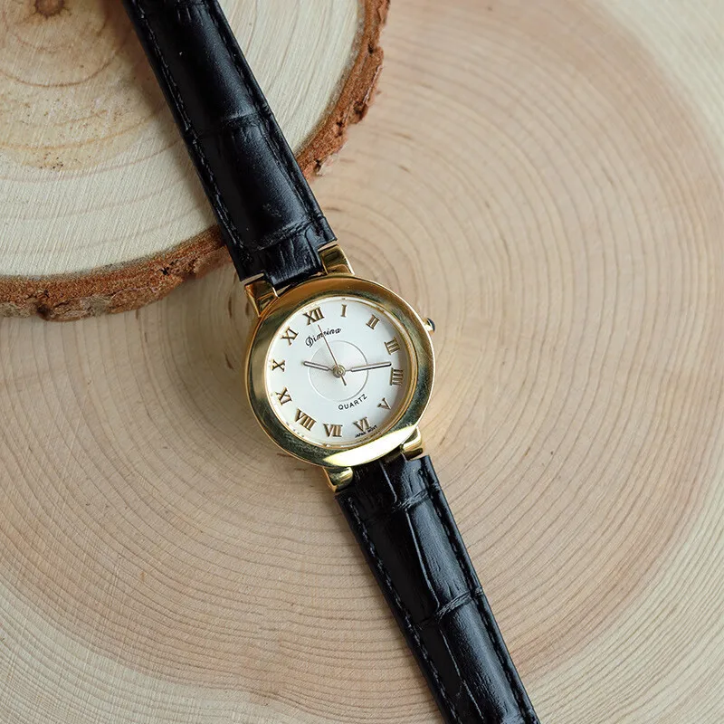 Exquisite Women'S Wristwatch, Small Green Watch, Vintage Steel Strap Watch, Women'S Antique Watch, Women'S Wristwatch.
