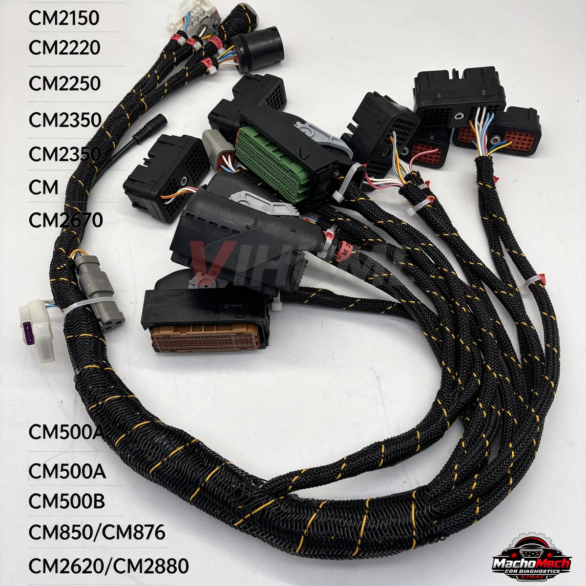 for Cummins 10-pin plug ntegrated test cable ECM programming cable