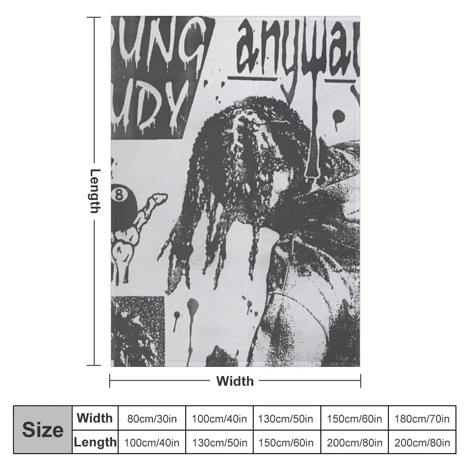 young-nudy anyways, nudy Throw Blanket Decorative Sofas Extra Large Throw Furrys Soft Plaid anime Loose Blankets