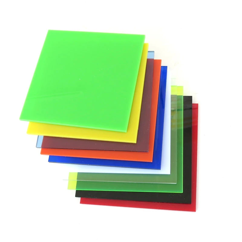 

1-10Pcs 80*80mm Colored Plastic Sheet Thick 2.3mm Plastic Board For DIY Building Model Craft Picture Frame Processing