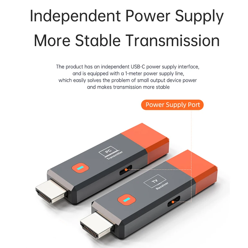 ワイヤレス HDMI ビデオ送信機と受信機エクステンダーキット TV スティックドングルアダプター PC カメララップトップからプロジェクターモニター TV