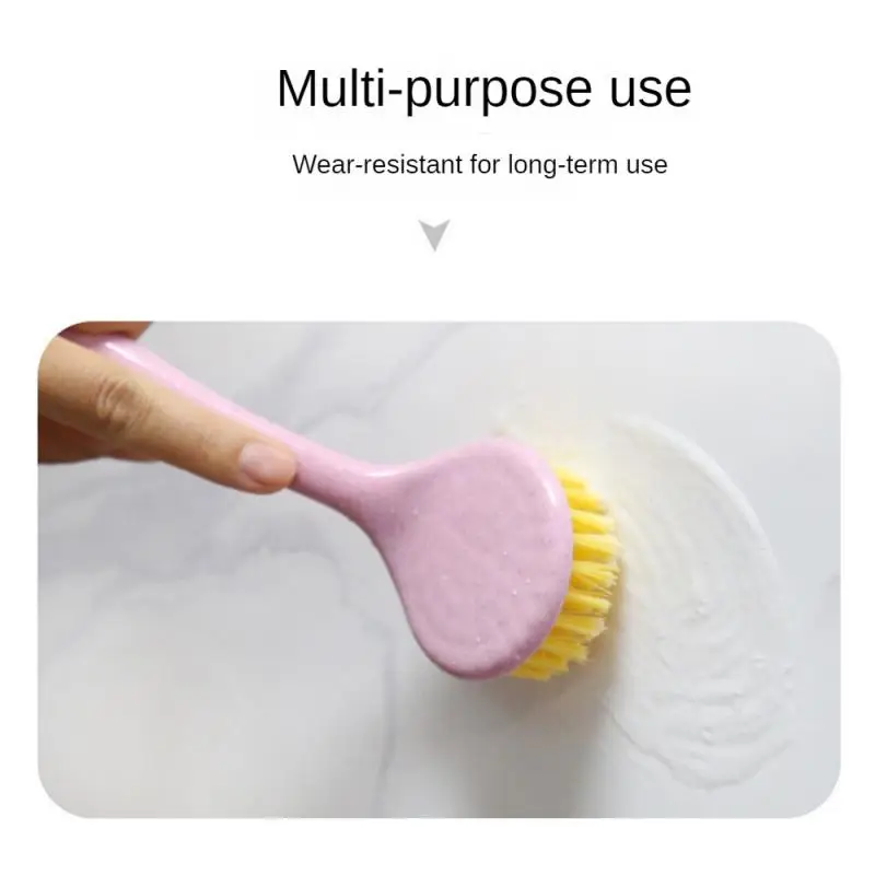 1PC Dish Brush Pot Brush Cleaning Products Tools For Home Dishwashing Non-stick Oil Brush Useful Things Accessories For Kitchen