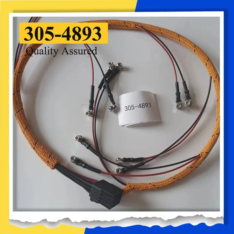 Excavator Parts 3054893 305-4893 For Caterpillar 312D 315D 320D 323DL Injector Harness C6.4 Engine