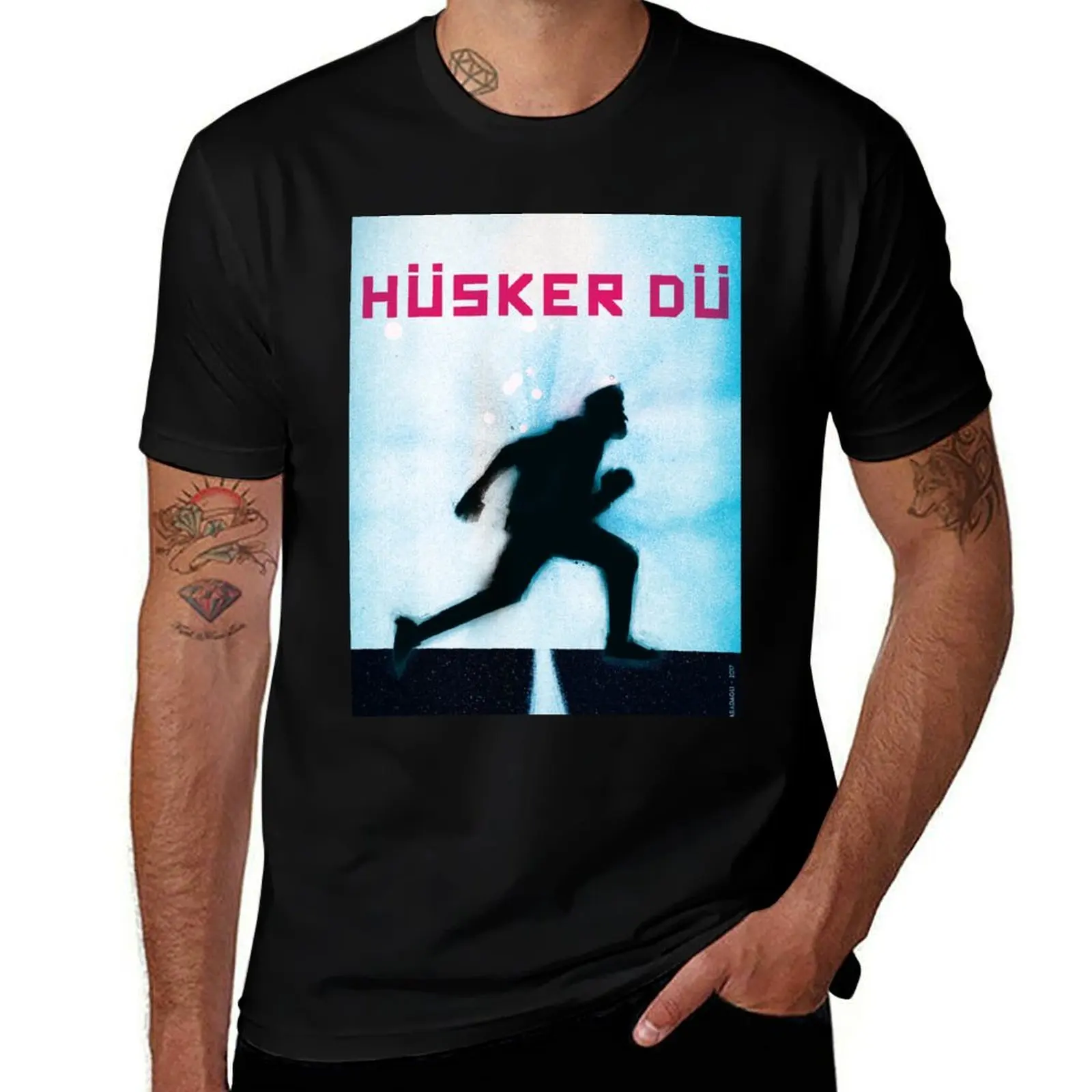 

Husker Du T-Shirt man t shirts for men casual t shirts cotton 100%