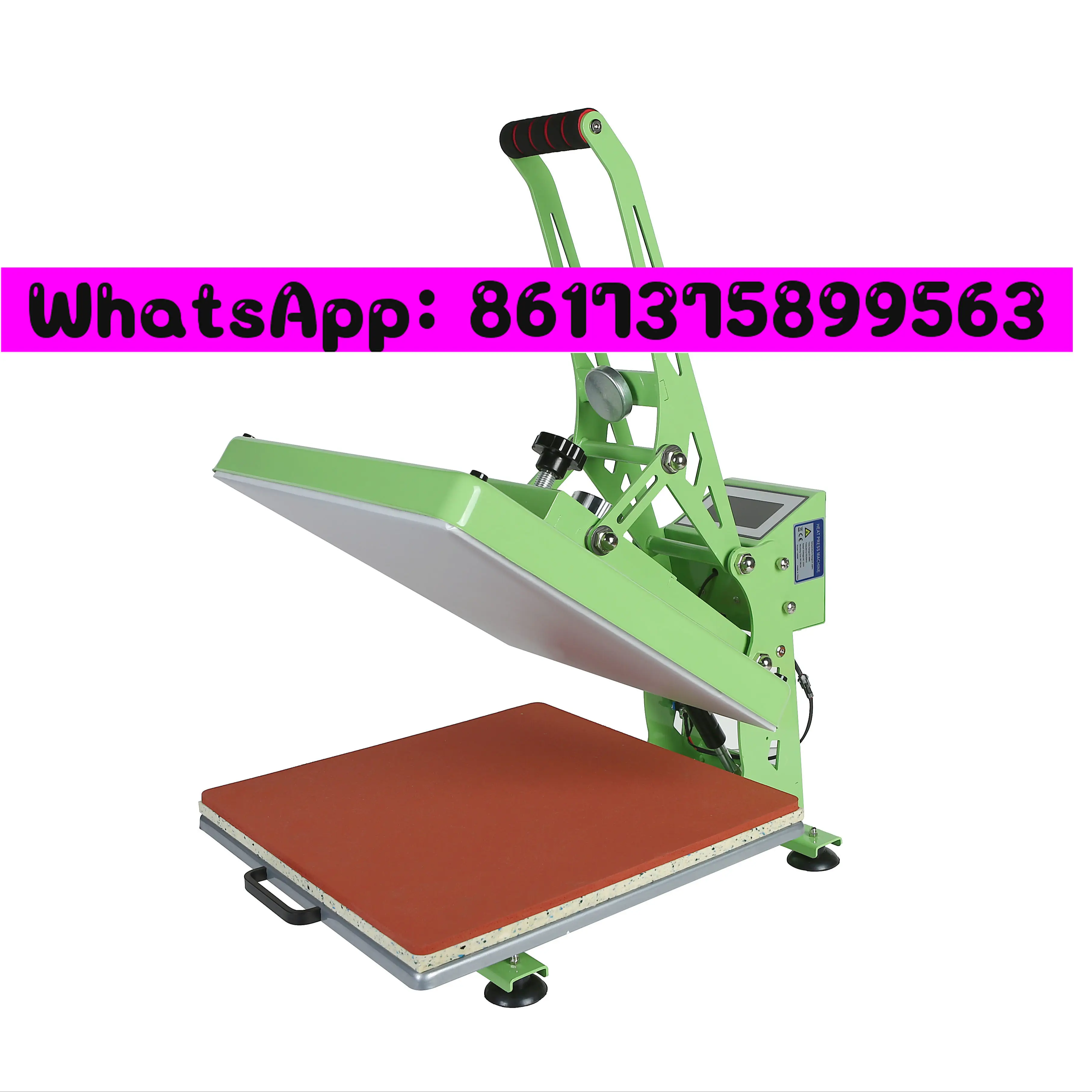 Semi-Automatic 15*15 High-Pressure Flat Ironing hine Heat Press hines Sublimation hine