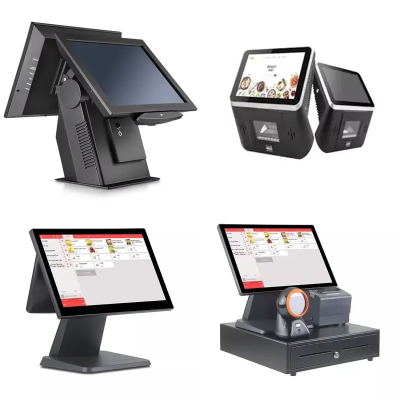 15 Inch Desktop PC Single Double Retail POS Touch Screen Monitor All in One for Windows Android
