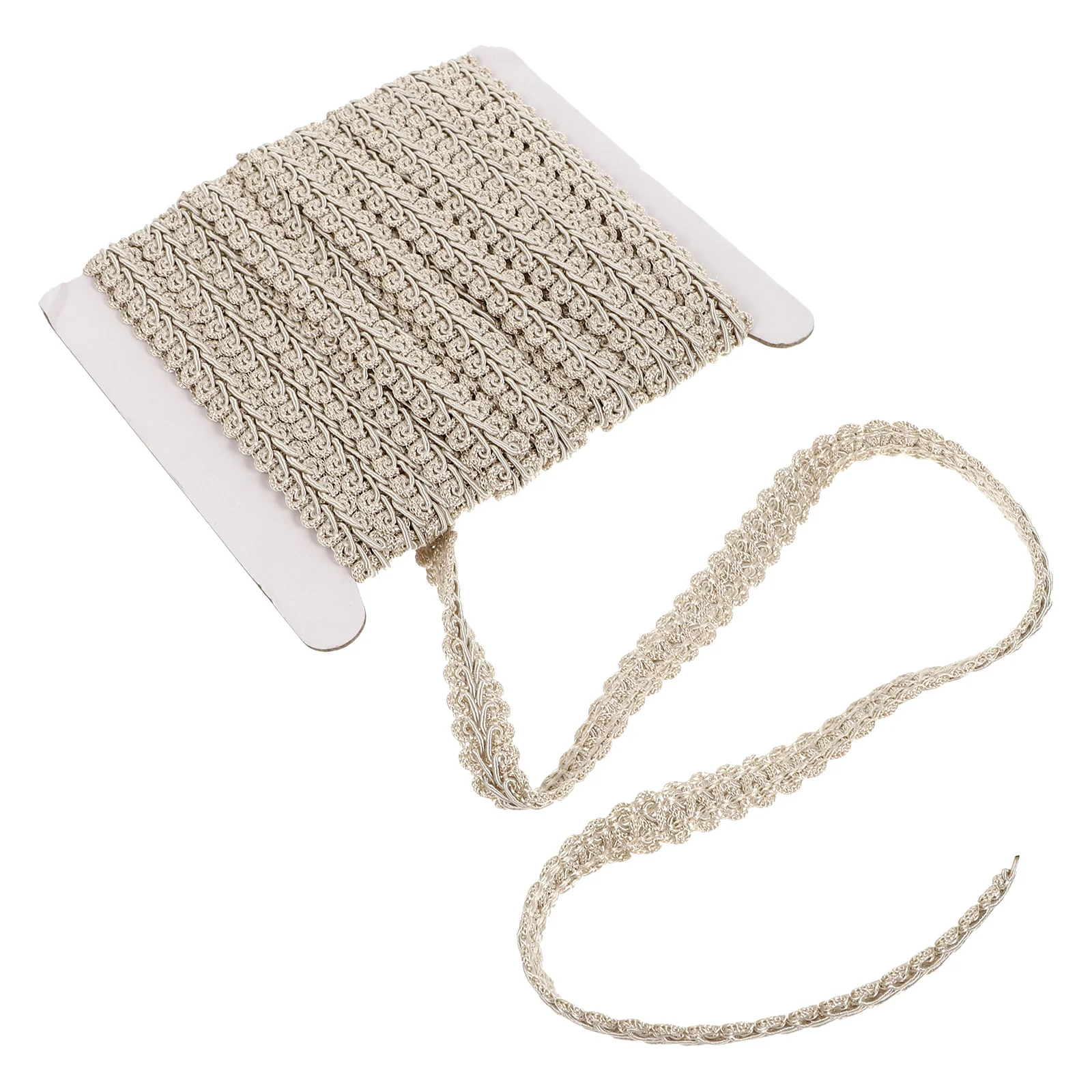 

1 Roll Polyester Wave Trim For Diy Curtain Garment Pillowcase Decoration Lace Trim, Sewing Lace, Valance Ribbon, Diy Braid Trim,