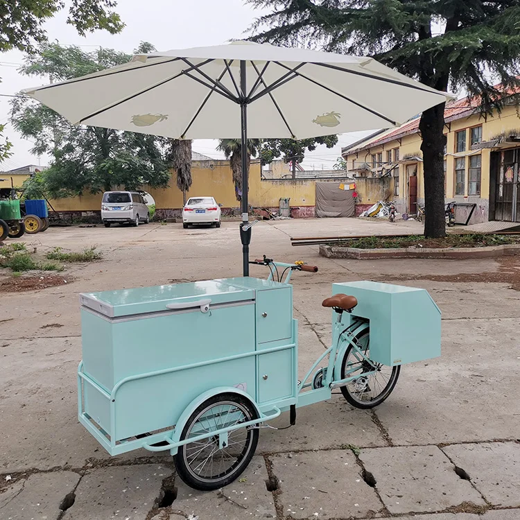 Electric ice cream bikes for sale cold drinks bike mobile store