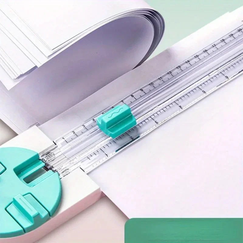 1Pc Multi-function Paper Cutter Creasing Machine 360-degree Rotary Paper Cutter 4 IN 1 for Hand-Cutting Card Art Tools Paper Cutter Machine