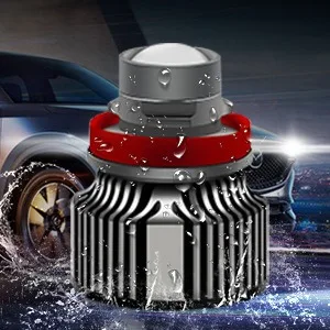 

LED Headlight Bulbs 9005 9006 HB3 HB4 H7 H8 H9 H11 12V 20W 6000K 3800Lm with Lens Car Light Upgrade