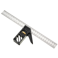 300mm Adjustable Ruler Positioning Block Gauge 45 90 Angle Line Marking Gauge Scriber Locator DIY Carpentry Scriber Measuring