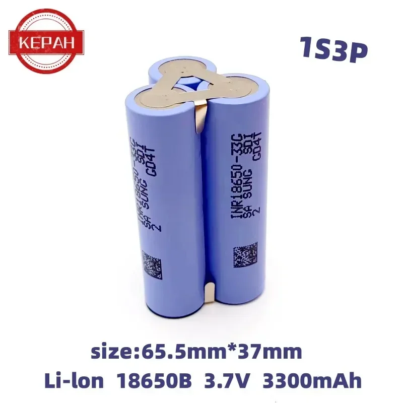 Akumulator litowo-jonowy wkrętarka elektryczna wiertarka elektryczna 2S2P 1S3P 4S1P 4S2P 5S1P 5S2P 6S1P 3300mAh 6600mAh 18650 33G