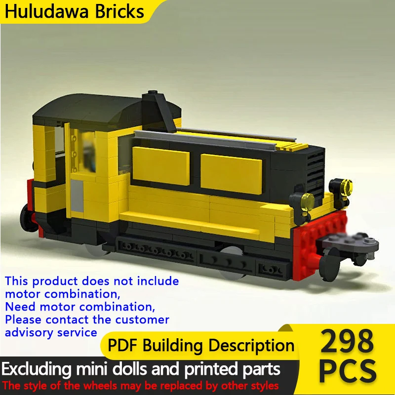 

Модель городской автомобиль MOC, строительные кирпичи, железнодорожный локомотив, багажный автомобиль, модульная технология, детские праздничные подарки, сборные игрушки, костюм