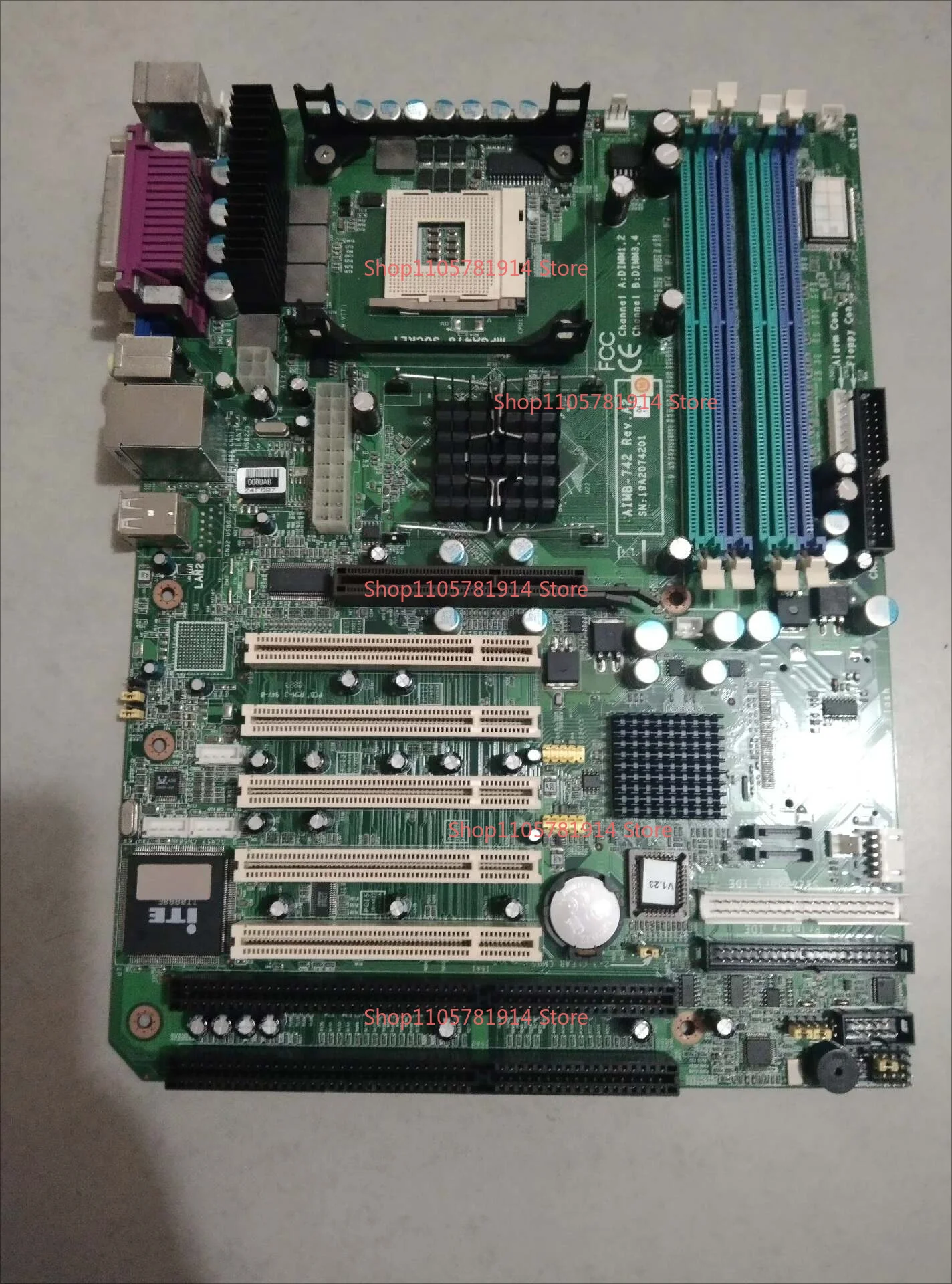 For Advantech Industrial Control AIMB-742 Rev. A2 AIMB-742VE