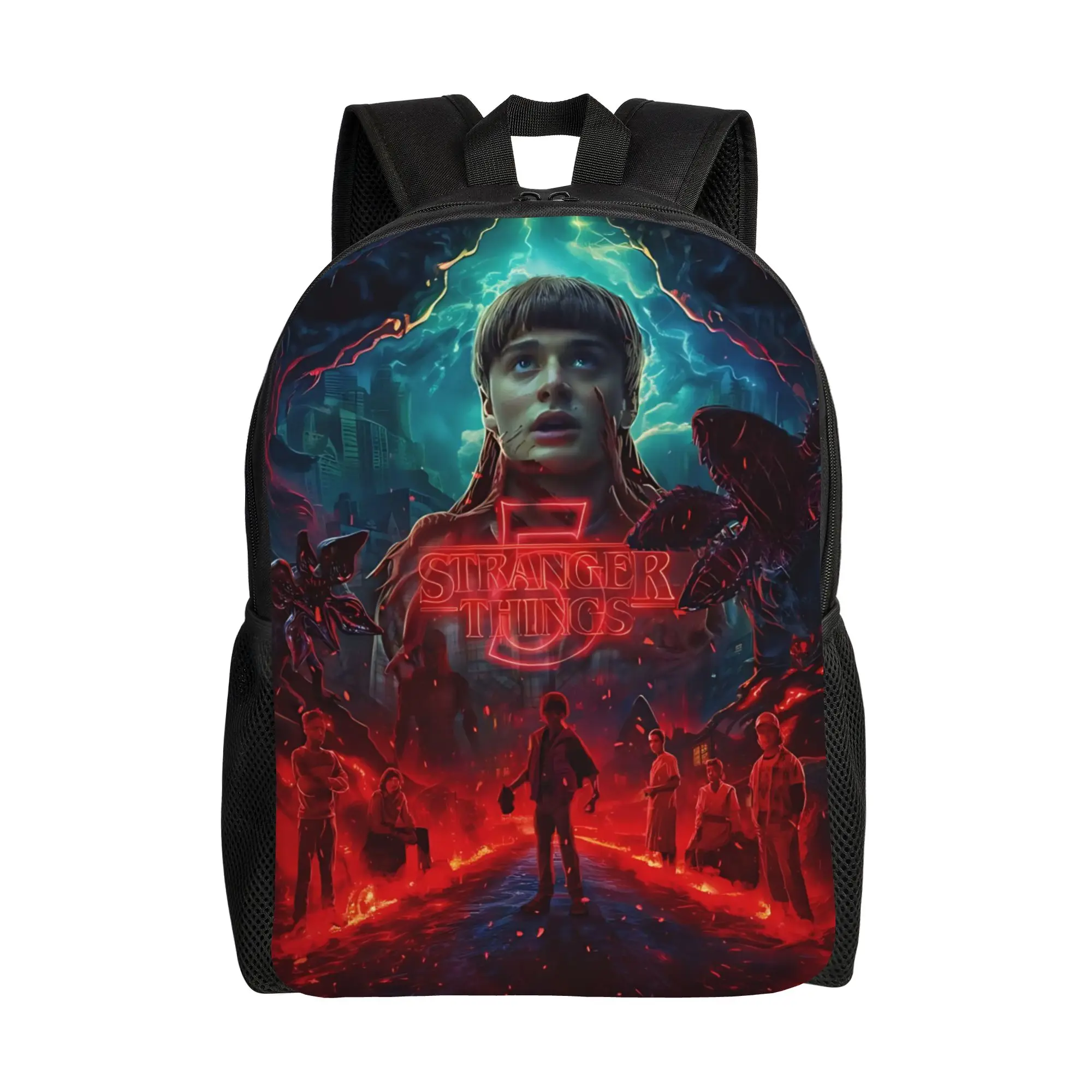 

1PC Fashion Backpacks funko stranger things Daypack Classic For Work Retro Washable Rucksack