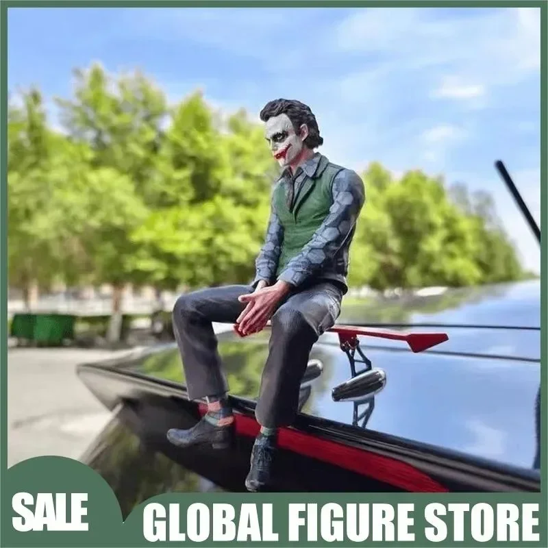 Detective Comics Joker Car Rear Accessories Action Figure Mafex Suicide Squad Joker Harleen Quinzel Supervillain Model Gift Toys