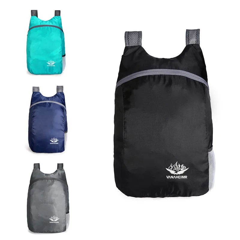 Mochila Ultraligera Impermeable Plegable de Gran Capacidad para Viajes y Camping
